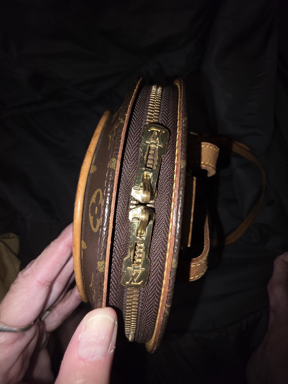 Louis Vuitton Monogram Backpack Crossbody - Brown/Tan - Picture 3 of 14